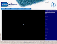 Tablet Screenshot of carpetsyvanen.fi